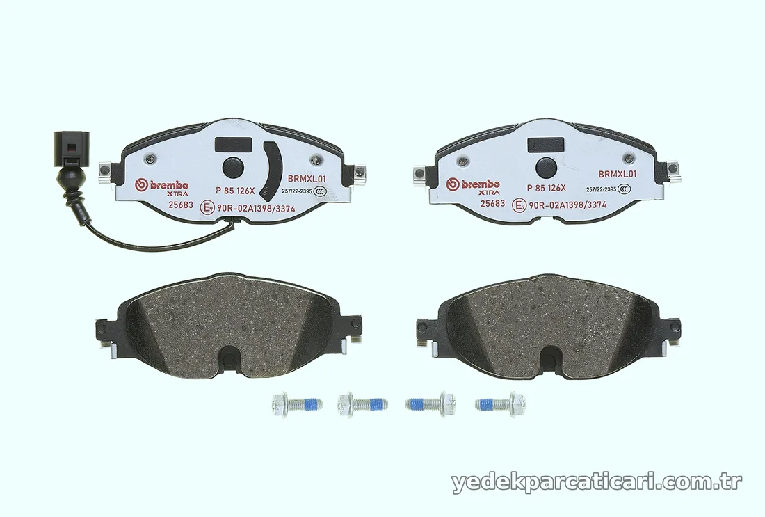 BREMBO P85126X Fren Disk Balata - BREMBO - P85126X