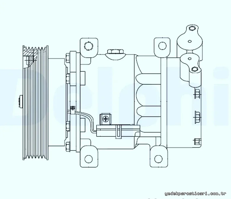 DELPHI CS20523 Klima Kompresörü - DELPHI - CS20523
