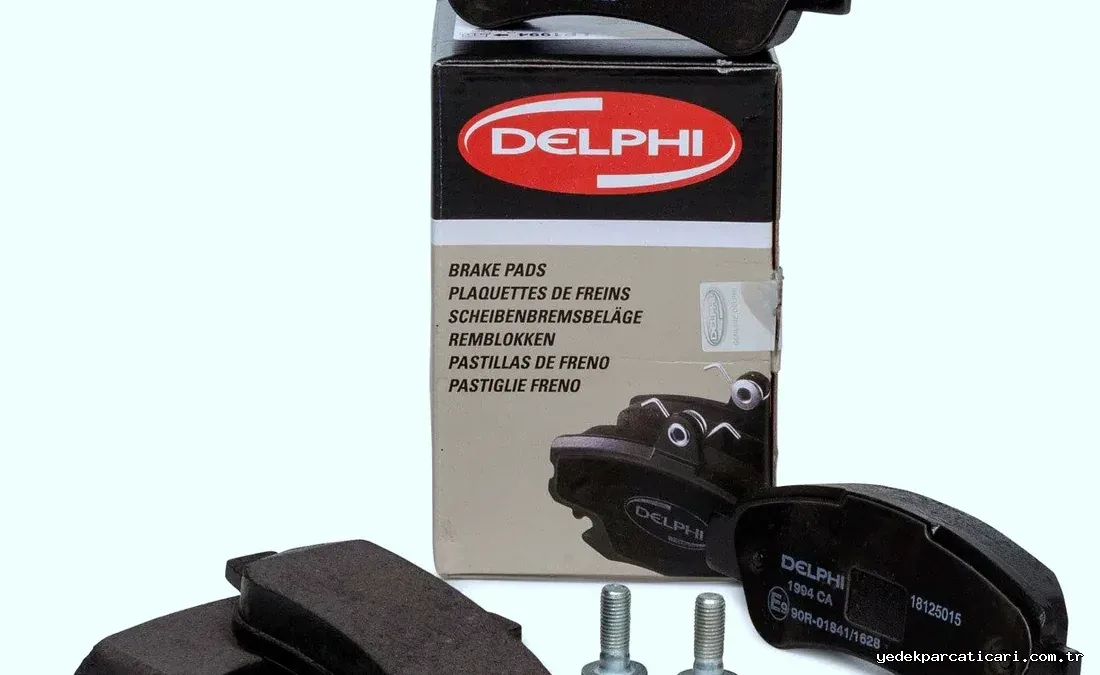 DELPHI LP1727 | Ön Fren Balatası Citroen Berlingo, Ami, C3/C4, Peugeot 206-307-208-301 - DELPHI - DEL.LP1727 ,8