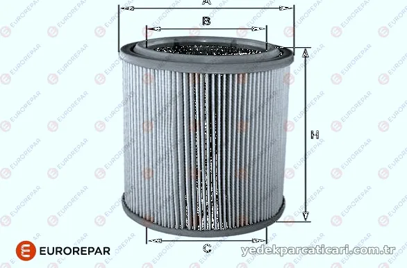 EUROREPAR 1682269480 Hava Filtresi - EUROREPAR - 1682269480