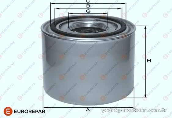 EUROREPAR 1682275680 Yağ Filtresi - EUROREPAR - 1682275680
