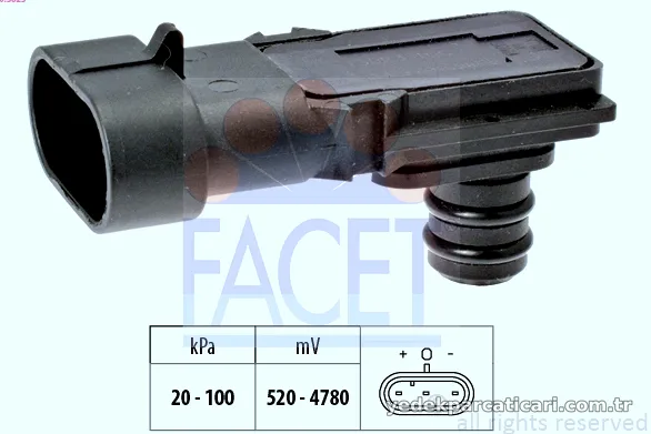 FACET 103023 MAP Sensörü - FACET - 103023