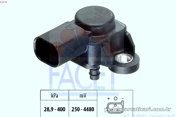 FACET 103175 MAP Sensörü - FACET - 103175