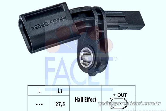 FACET 210173 Abs Sensörü - FACET - 210173