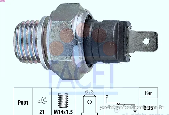 FACET 70006 Yağ Müşürü