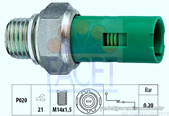 FACET 70131 Yağ Müşürü