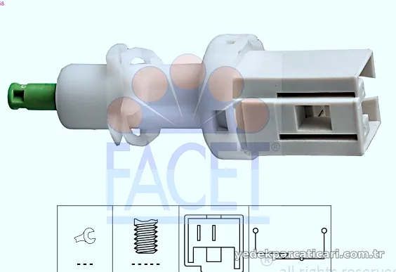 FACET 71068 Fren Müşürü - FACET - 71068