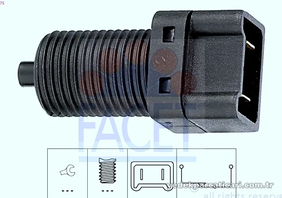 FACET 71075 Fren Müşürü - FACET - 71075