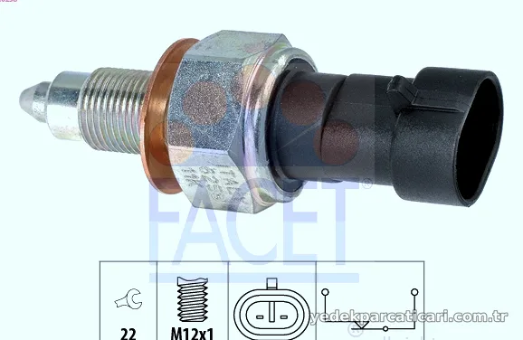 FACET 76258 Geri Vites Müşürü - FACET - 76258