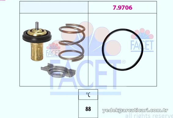 FACET 78822 Termostat - FACET - 78822