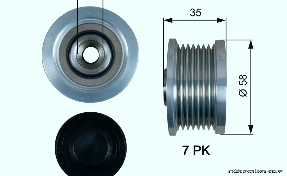 GATES OAP7183 V Kayışı - GATES - OAP7183