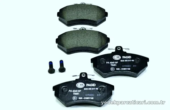 HELLA PAGID 8DB355017901 Fren Disk Balata - HELLA PAGID - 8DB355017901