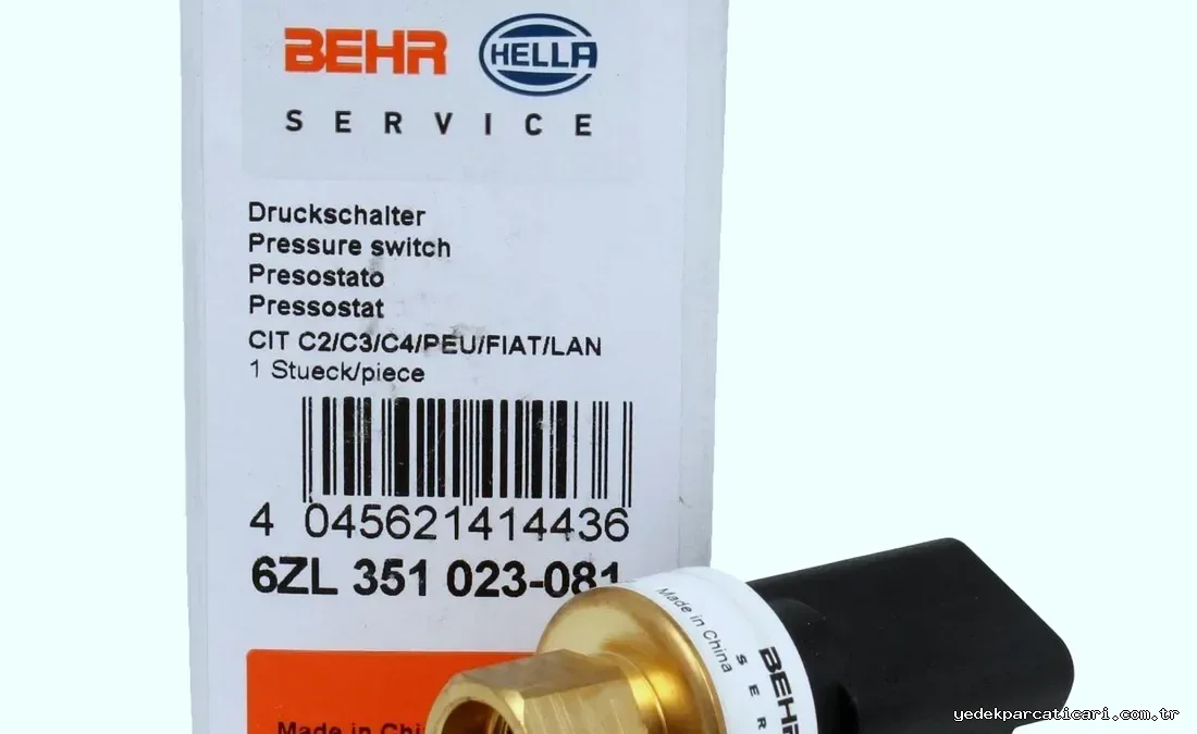 BEHR-MAHLE ASE15000P | Klima Basınç Müşürü Citroen C2 Peugeot 206 207 307 308 3008 5008 Partner - MAHLE - MAH.ASE15000P