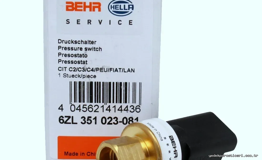 BEHR-MAHLE ASE15000P | Klima Basınç Müşürü Peugeot 307 Citroen C2 C3 C4 C5 Berlingo 206 207 308 3008 5008 - MAHLE - MAH.
