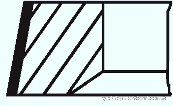 MAHLE 01004N0 Segman - MAHLE - 01004N0