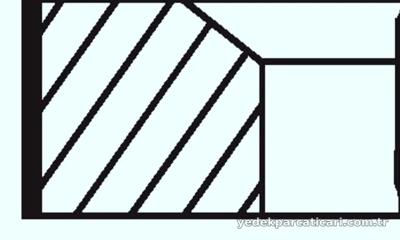 MAHLE 013RS001140N2 Segman - MAHLE - 013RS001140N2