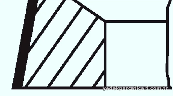 MAHLE 01590N0 Segman - MAHLE - 01590N0