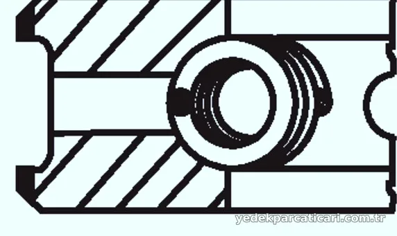 MAHLE 01591N0 Segman - MAHLE - 01591N0