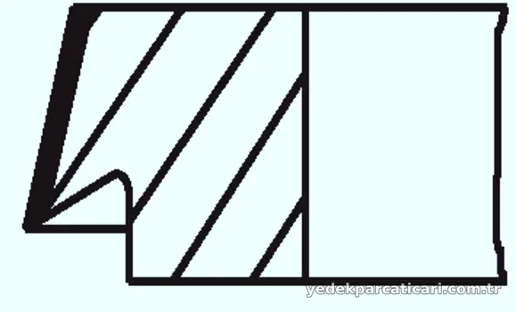 MAHLE 01591N0 Segman - MAHLE - 01591N0