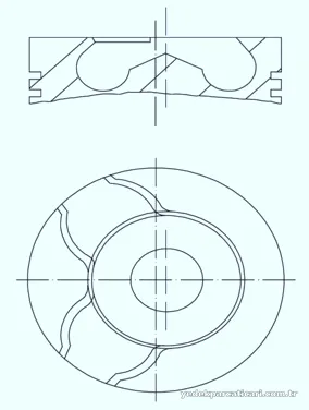 MAHLE 0215800 Piston - MAHLE - 0215800