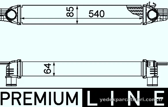 MAHLE CI194000P Turbo Radyatörü - MAHLE - CI194000P