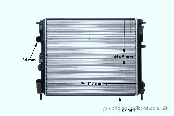 MAHLE CR35000S Su Radyatörü - MAHLE - CR35000S