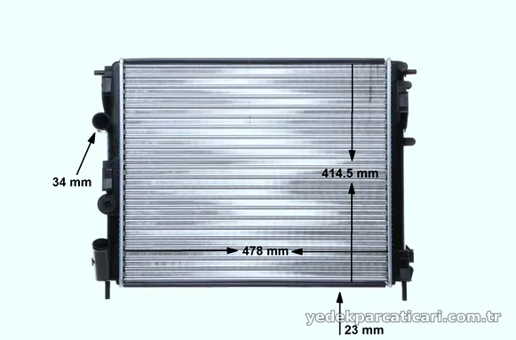 MAHLE CR35000S Su Radyatörü - MAHLE - CR35000S