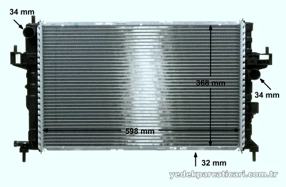 MAHLE CR391000P Su Radyatörü - MAHLE - CR391000P