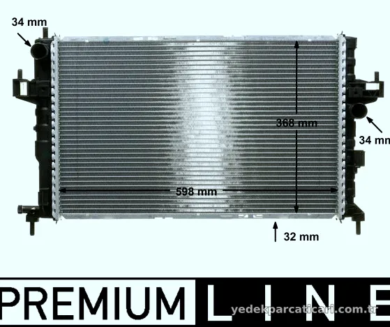 MAHLE CR391000P Su Radyatörü - MAHLE - CR391000P