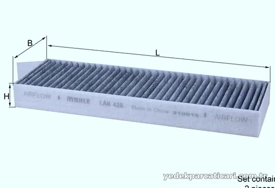 MAHLE LAK428S Polen Filtresi - MAHLE - LAK428S