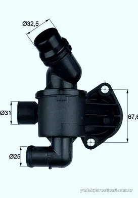 MAHLE TI3487 Termostat - MAHLE - TI3487