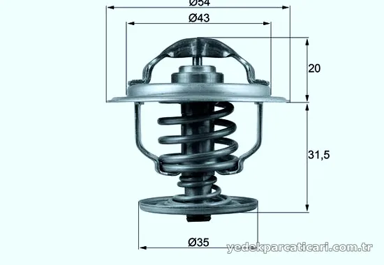 MAHLE TX10987D Termostat - MAHLE - TX10987D