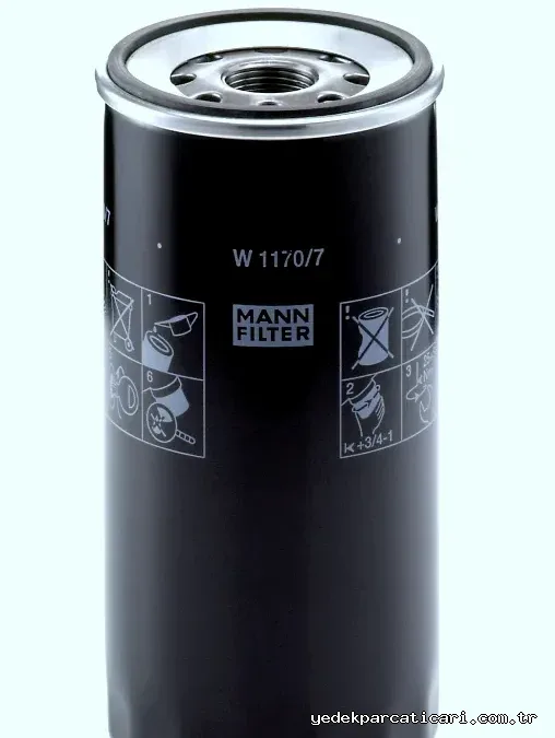 MANN FILTER W11707 Yağ Filtresi - MANN FILTER - W11707