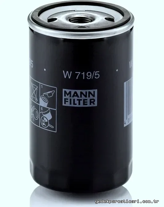 MANN FILTER W7195 Yağ Filtresi - MANN FILTER - W7195