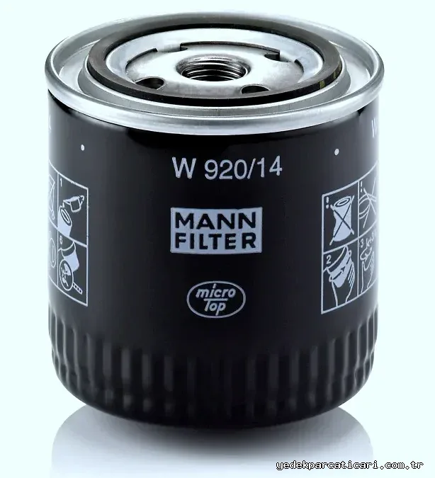 MANN FILTER W92014 Yağ Filtresi - MANN FILTER - W92014