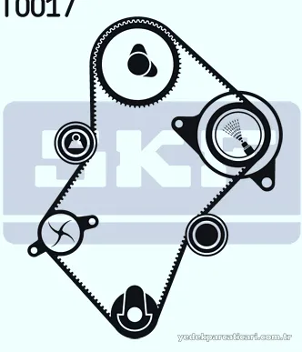 SKF VKMA03244 Triger Kayış Seti - SKF - VKMA03244