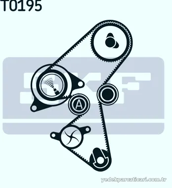 SKF VKMC03140 Triger Kayış Seti - SKF - VKMC03140