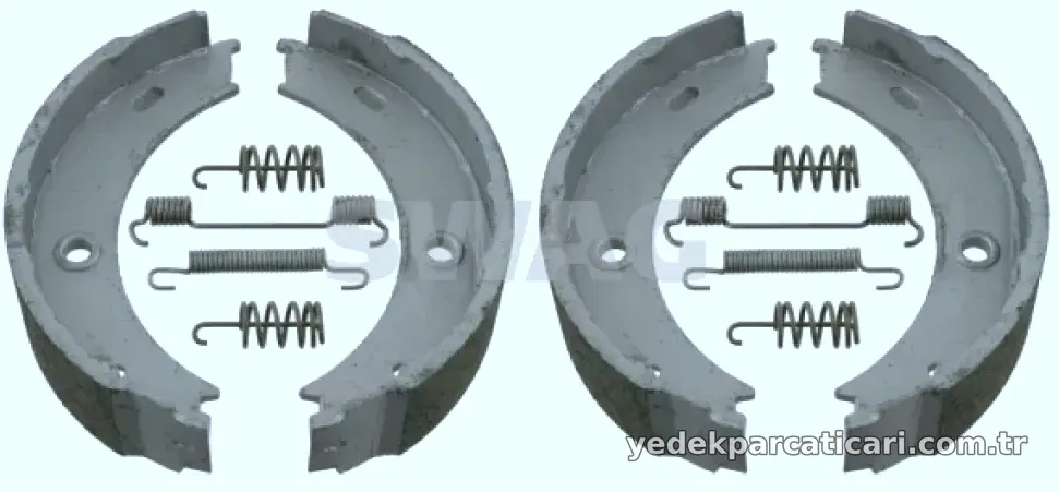 ARKA FREN PABUCLU BALATA LT 28 35 46 SPRINTER 901 902 903 904 95>06 - Swag - SWAG 10923191