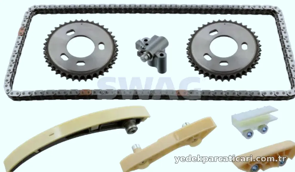 EKSANTRIK ZINCIR SETI (DISLI DAHIL ) TRANSIT 2,4TDCI V184 PUMA 90PS MONDEO 01>07 2.0 TDCI JAGUAR CF1 X TYPE 2.0 EXECT -
