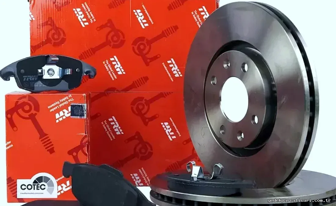 Peugeot Partner Ön Disk Takımı Ve Ön Fren Balata Takımı Trw Marka Alman Malı - TRW - TRW.DF4183 / TRW.GDB1690 ,5