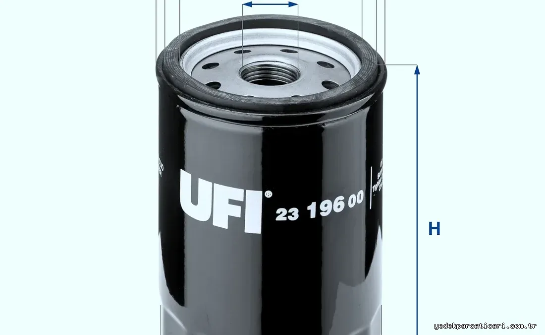 UFI 2319600 Yağ Filtresi - UFI - 2319600