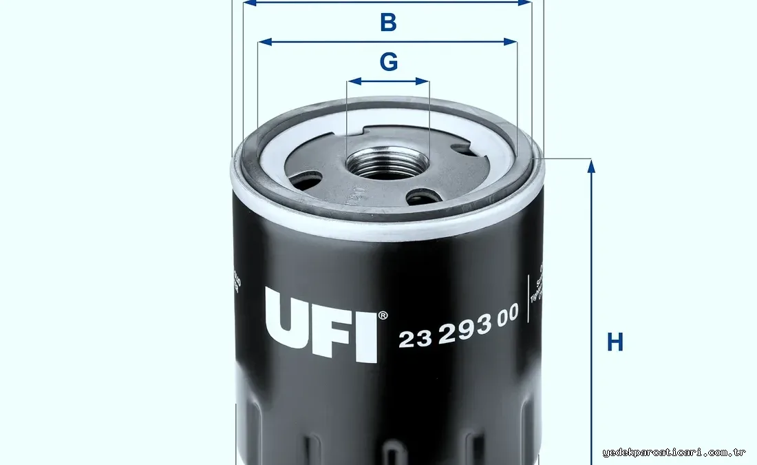 UFI 2329300 Yağ Filtresi - UFI - 2329300