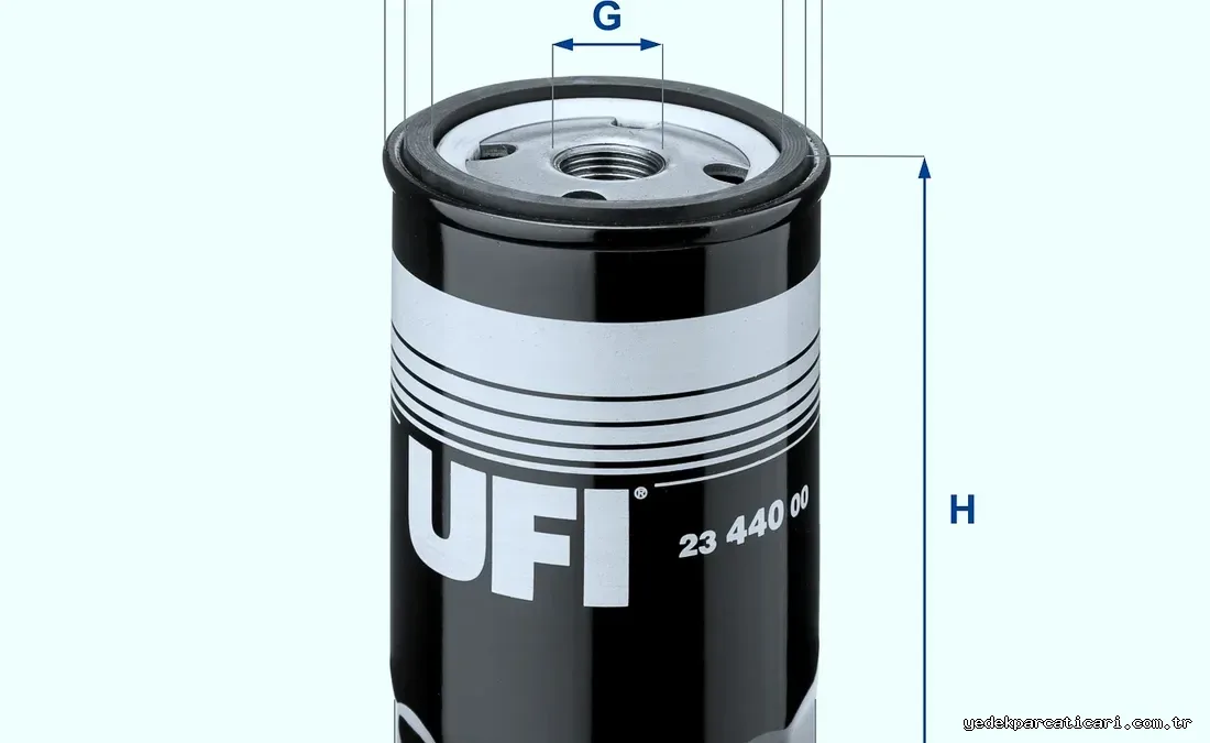 UFI 2344000 Yağ Filtresi - UFI - 2344000