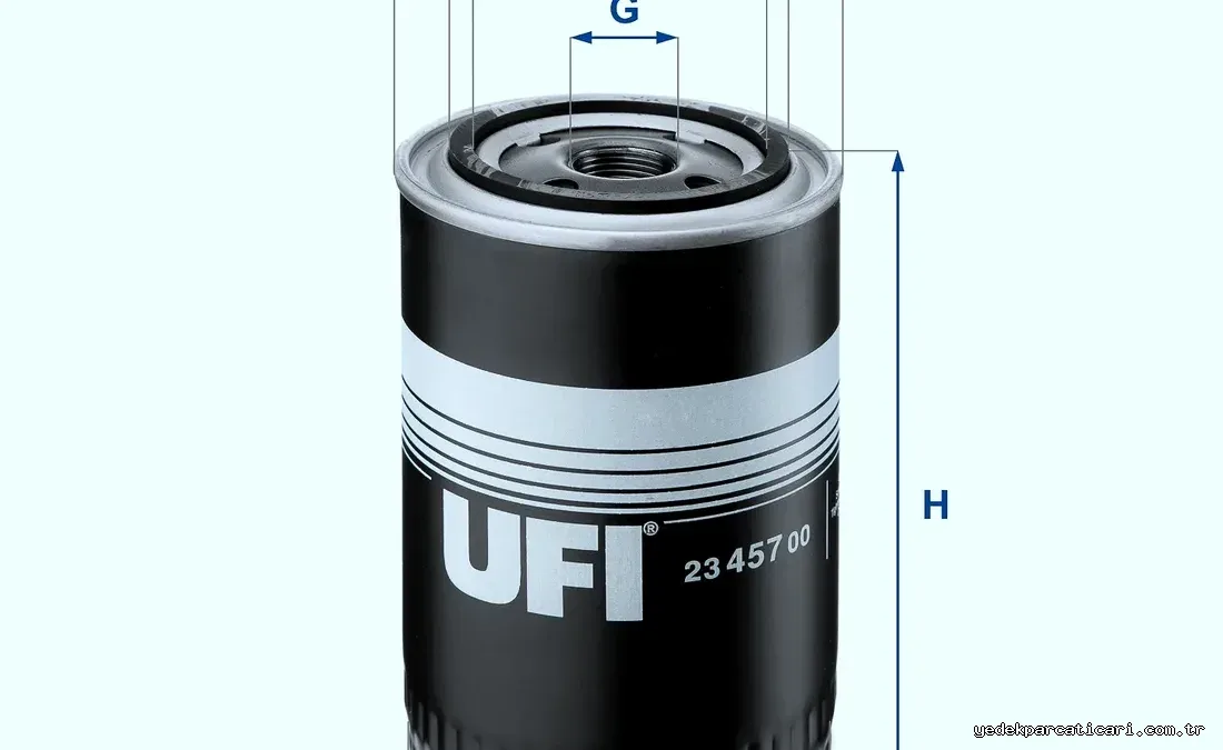 UFI 2345700 Yağ Filtresi - UFI - 2345700