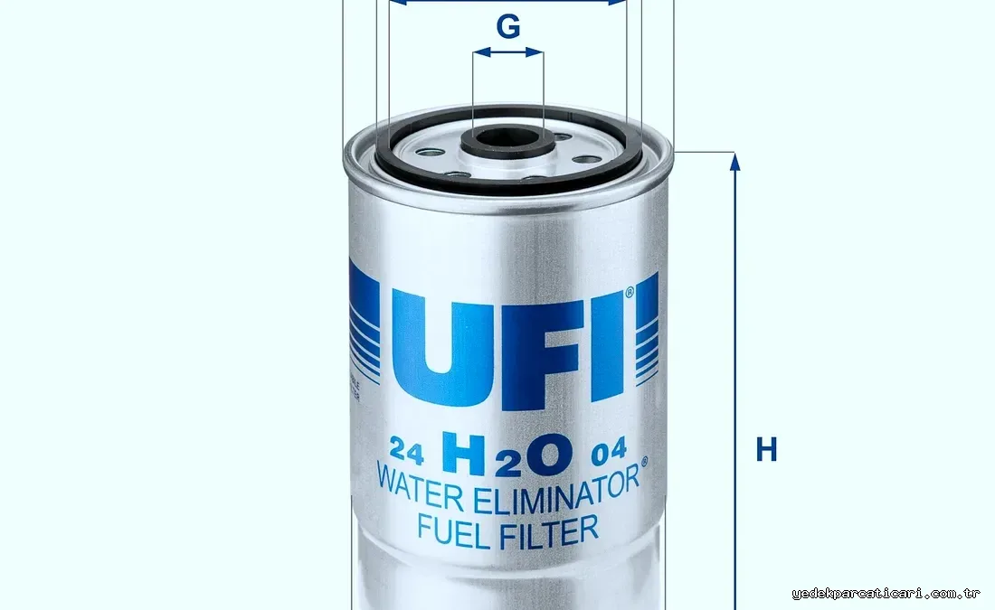 UFI 24H2O04 Yakıt Filtresi - UFI - 24H2O04