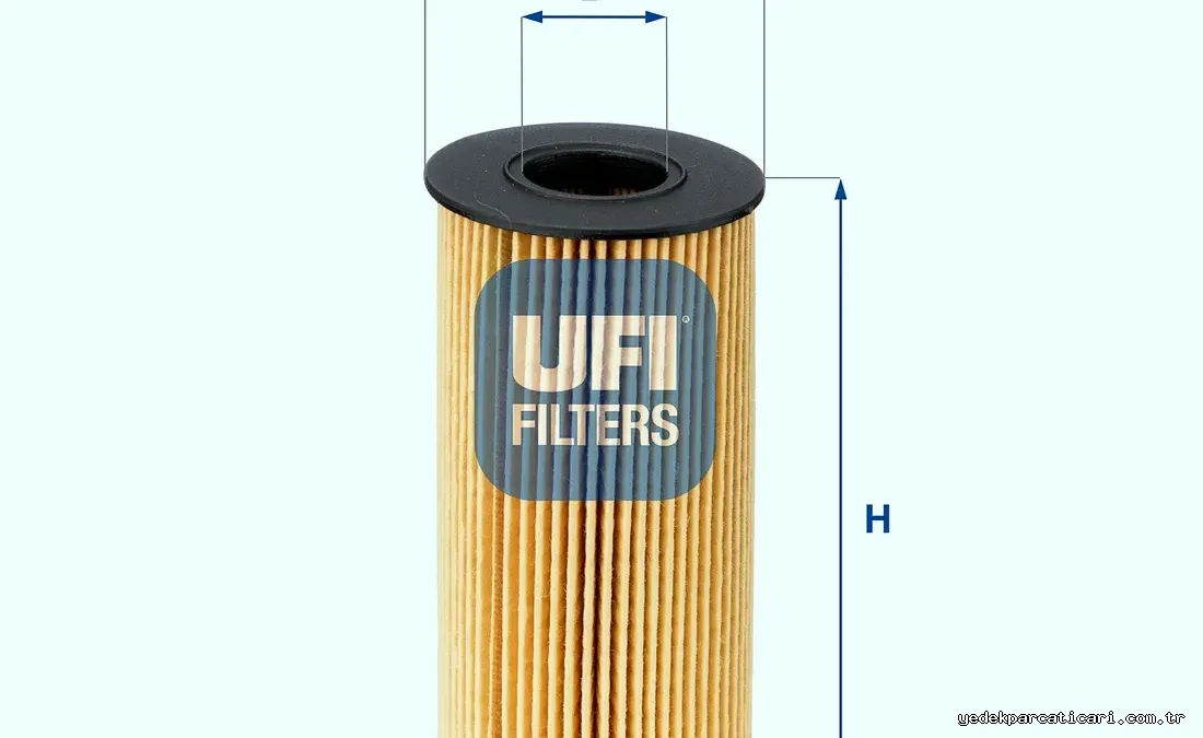 UFI 2509400 Yağ Filtresi - UFI - 2509400
