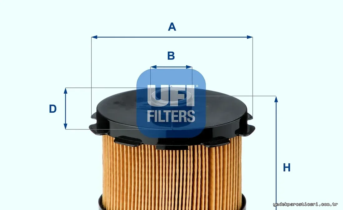 UFI 2668800 Yakıt Filtresi - UFI - 2668800