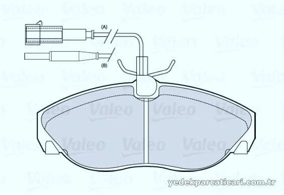 VALEO 670070 Fren Disk Balata - VALEO - 670070