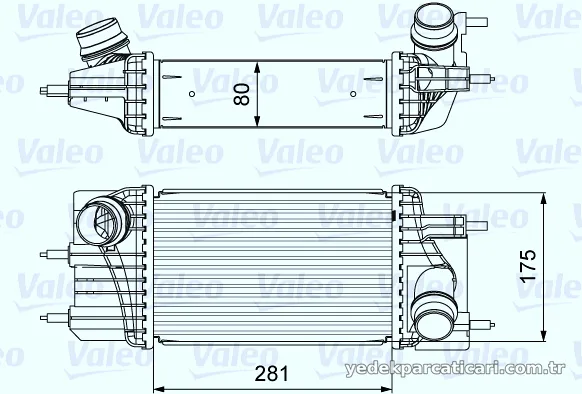 VALEO 818666 Turbo Radyatörü - VALEO - 818666