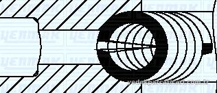 YENMAK 9109166050 Segman - YENMAK - 9109166050
